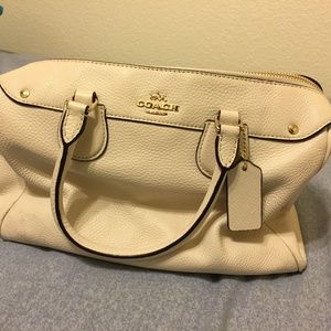 Coach Cream Purse